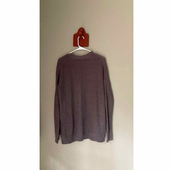 Old Navy Grey Open Front Cardigan Sweater S - Picture 4 of 6